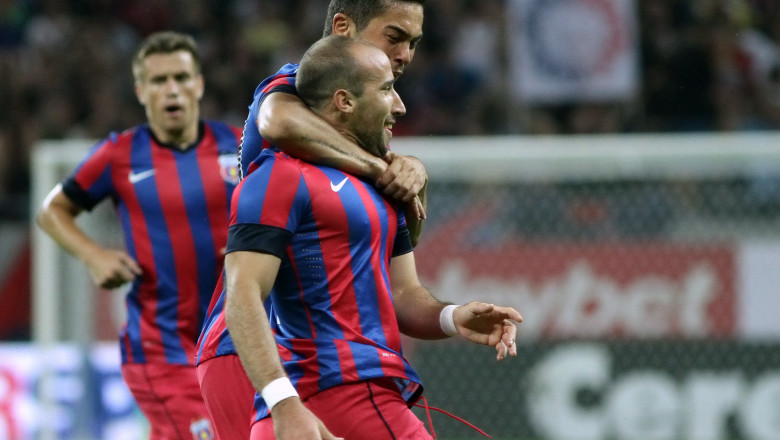 Steaua - Dinamo Tbilisi 1-1. Ros-albastrii s-au calificat in play-off-ul Ligii Campionilor, cu 3-1 la general Imagine