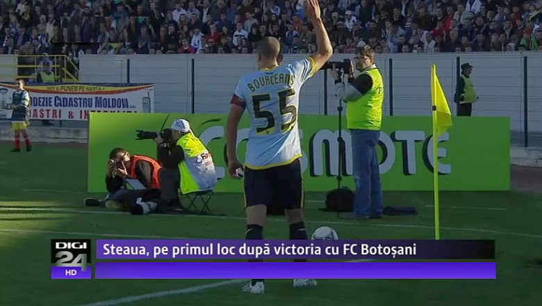Steaua, pe primul loc in Liga I dupa victoria cu FC Botosani Imagine