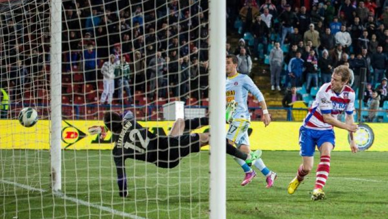 Steaua s-a calificat in semifinalele Cupei Romaniei dupa 2-0 cu Otelul Imagine