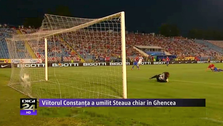 Steaua-Viitorul Constanta: 2-5. Constantenii scapa practic de retrogradare, campioana se face de ras in Ghencea Imagine