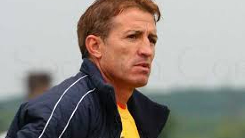 Stefan Nanu, la primul antrenament. Narcis Mohora va fi secundul lui Nanu, la FC Farul Imagine