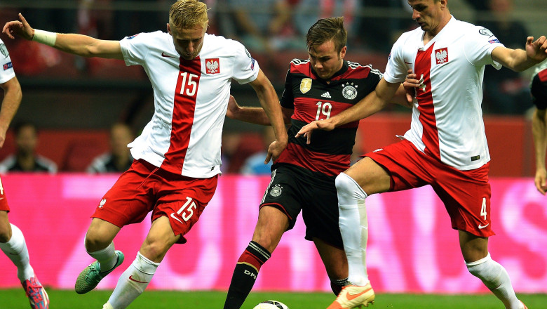 Stelistul Szukala a contribuit la prima victorie din istorie a Poloniei contra Germaniei Imagine