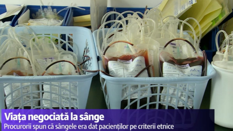 STENOGRAME. Trafic cu sange la Slobozia. Vietile unor pacienti, negociate in functie de etnie sau gradul de rudenie cu oficiali locali Imagine