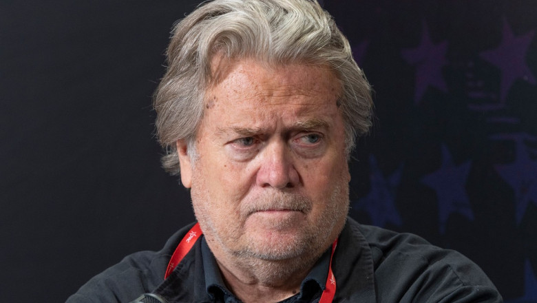 Steve Bannon, fost consilier principal al lui Trump, a fost condamnat la inchisoare Imagine