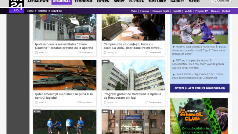 Stirile saptamanii de pe digi24.ro/iasi Imagine