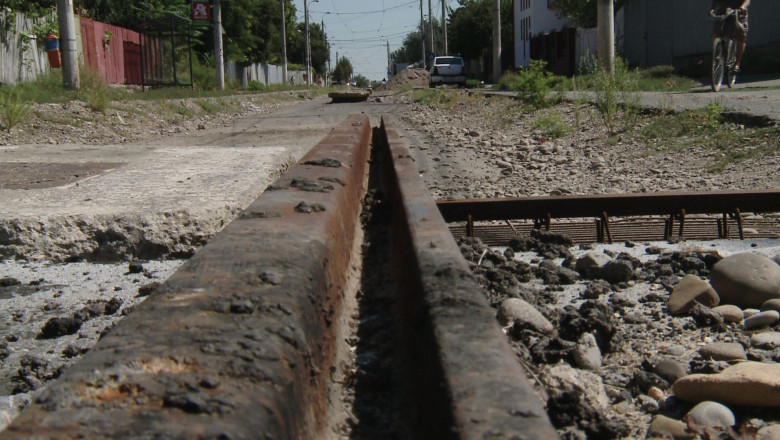 Strada Basarabiei inchisa circulatiei. Sina de tramvai va fi inlocuita pe o distanta de 360 de metri Imagine