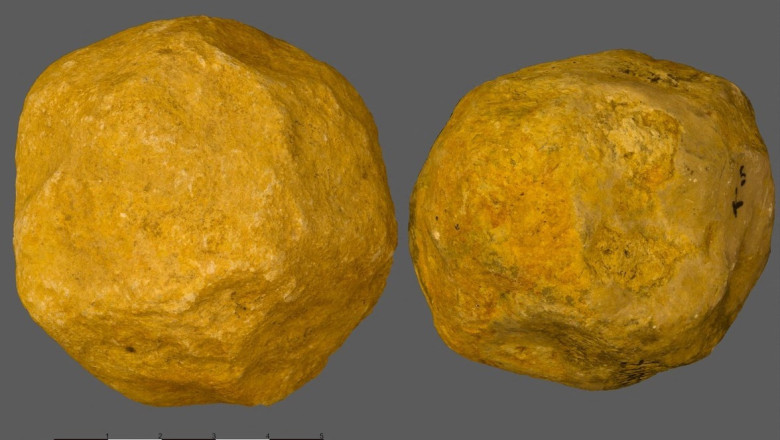 Stramosii nostri confectionau intentionat obiecte sferice in urma cu 1,4 milioane de ani (studiu) Imagine