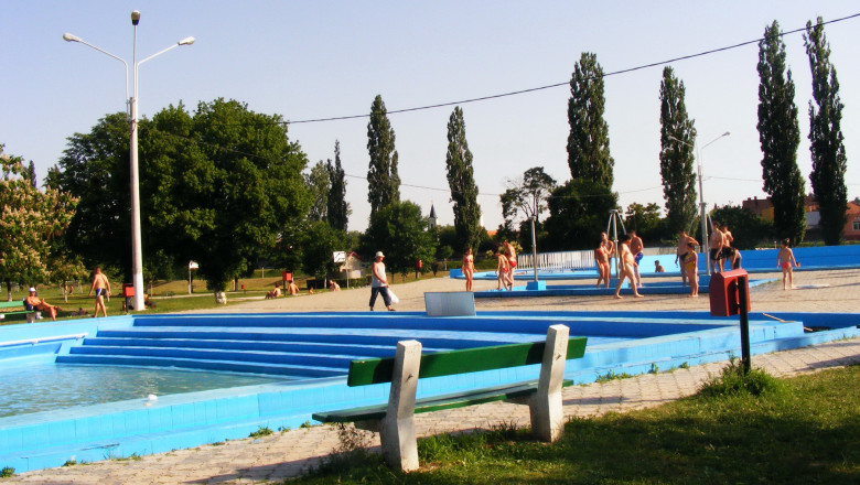 Strandul municipal din Oradea, transformat in complex balnear cu 88 de milioane de lei Imagine