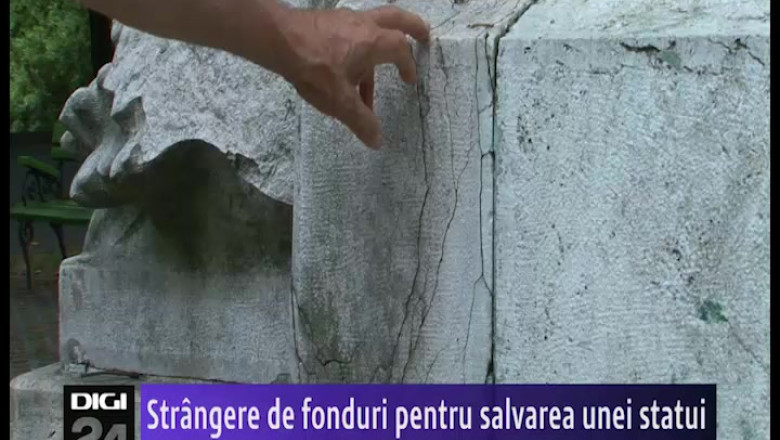 Strangere de fonduri pentru salvarea unei statui din Oradea Imagine
