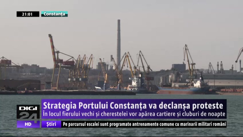 Strategia Portului Constanta va declansa proteste Imagine