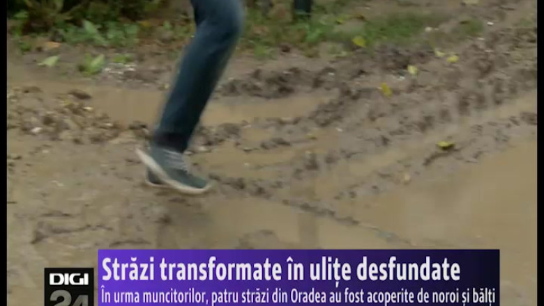 Strazi transformate in ulite desfundate Imagine