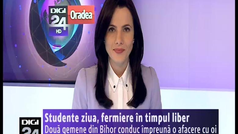 Studente ziua, fermiere in timpul liber. Doua gemene din Bihor conduc impreuna o afacere cu oi Imagine