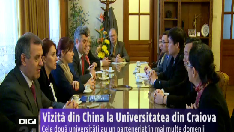 Studentii craioveni vor putea opta, in urmatorii ani, pentru doctorate in China Imagine