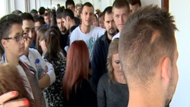 Studentii se pregatesc de proteste Imagine