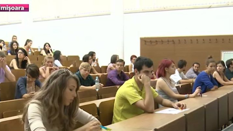 Studentii staini, obiectivul Universitatii de Vest din Timisoara Imagine