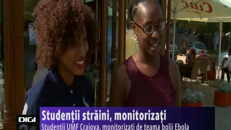 Studentii straini, monitorizati de teama bolii Ebola Imagine