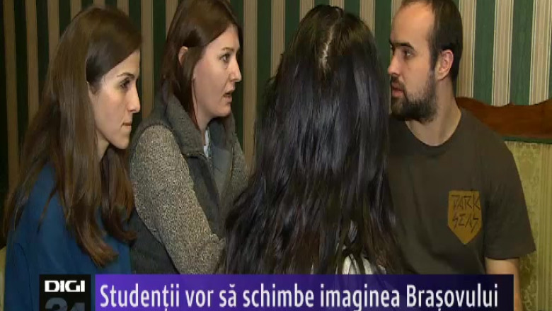 Studentii vor sa schimbe imaginea Brasovului Imagine