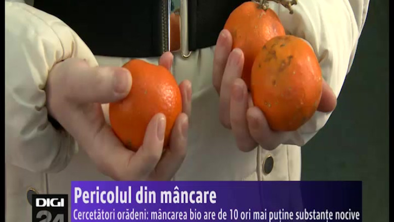 Studiu al Universitatii din Oradea: produsele crescute industrial au de 10 ori mai multe substante nocive decat mancarea bio Imagine