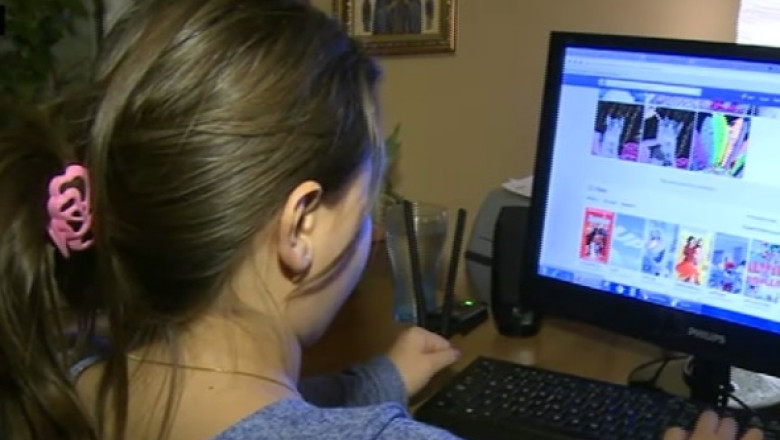Studiu: Aproape jumatate dintre copiii din Romania au intrat in contact cu persoane necunoscute pe internet Imagine
