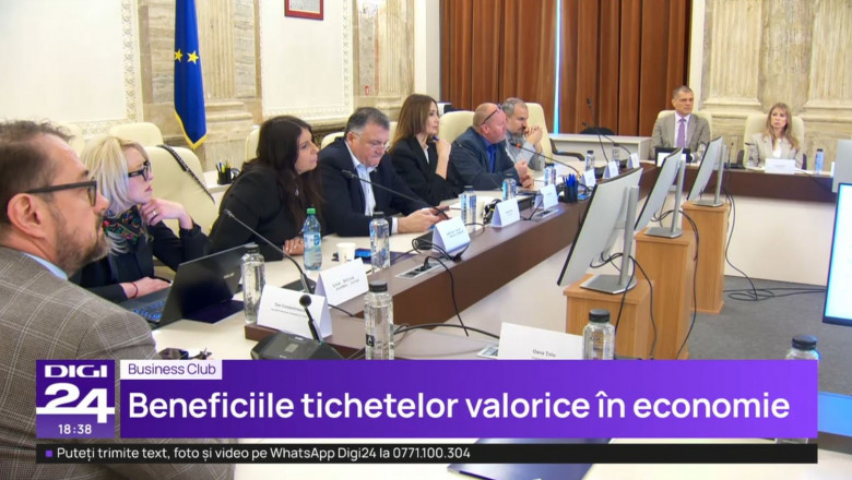 Studiu ASE dezbatut la Parlament: Fiecare leu cheltuit cu tichetele valorice genereaza 2,91 de lei suplimentari in PIB Imagine