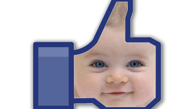STUDIU. Cei mai multi bebelusi isi fac debutul pe Facebook in doar o ora de la nastere Imagine