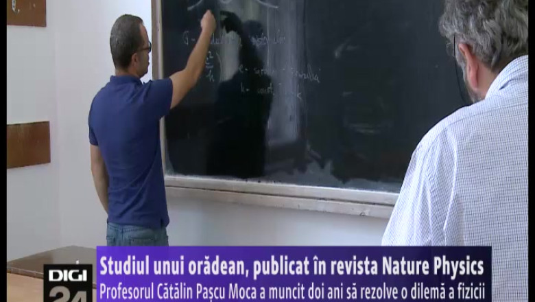 Studiul unui oradean, publicat in revista Nature Physics Imagine