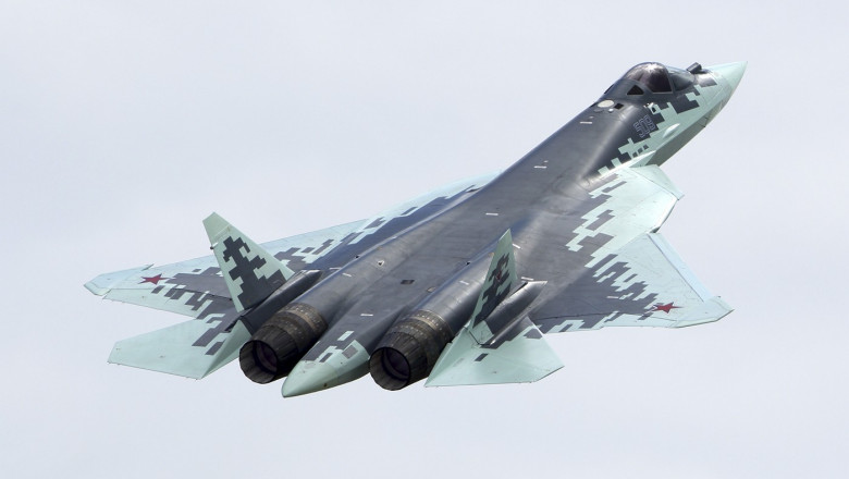Su-57, cel mai avansat avion de lupta al Rusiei, ar putea fi produs in India. Planul Moscovei Imagine