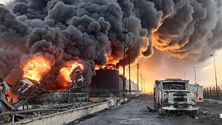 SUA ajuta de luni bune Ucraina sa loveasca infrastructura energetica a Rusiei, potrivit Financial Times Imagine