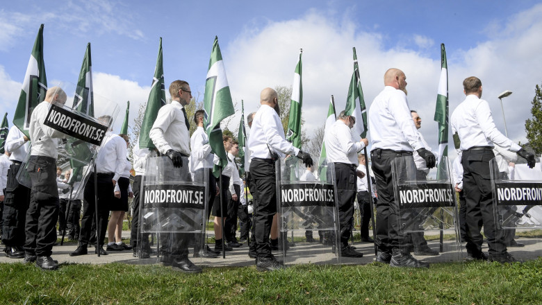SUA au inscris o grupare neo-nazista suedeza care promoveaza „suprematia alba” pe lista neagra a terorismului Imagine