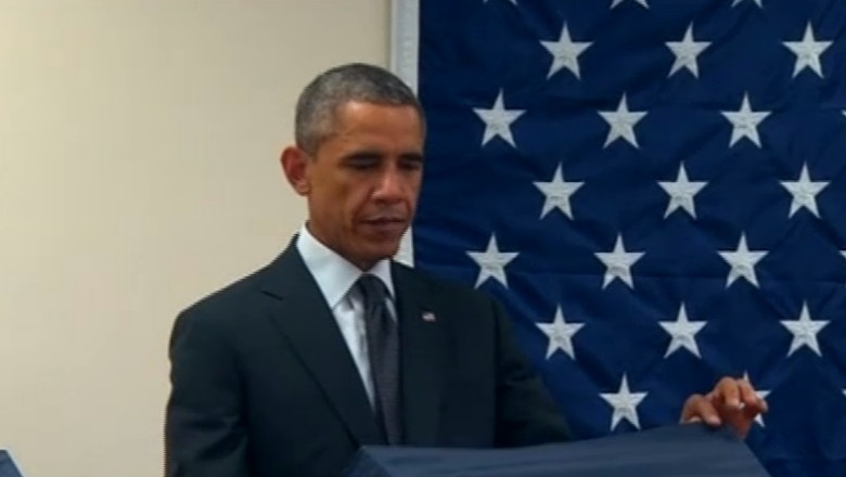 SUA: Barack Obama a votat in avans la alegerile partiale Imagine