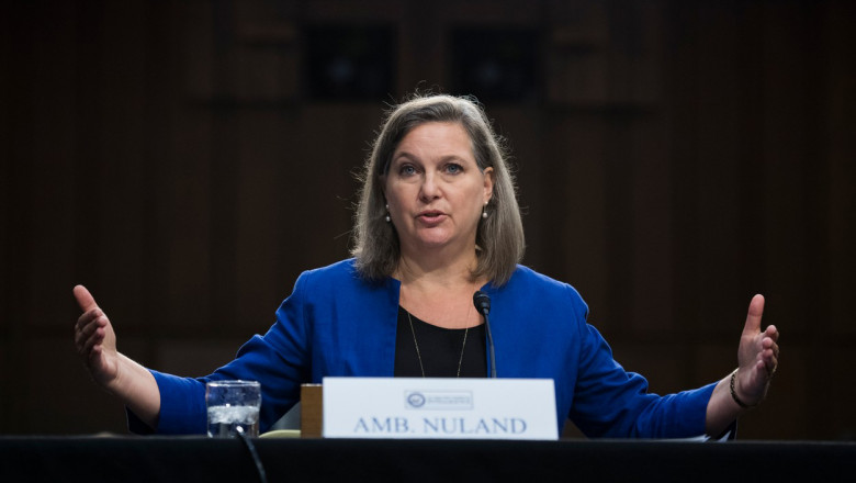 SUA incurajeaza Ucraina sa atace instalatii militare rusesti din Crimeea. Victoria Nuland: „Sunt tinte legitime, sustinem acest lucru” Imagine