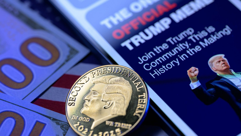 SUA isi fac „rezerva strategica” de criptomonede. Donald Trump a anuntat ce monede digitale vor fi incluse Imagine