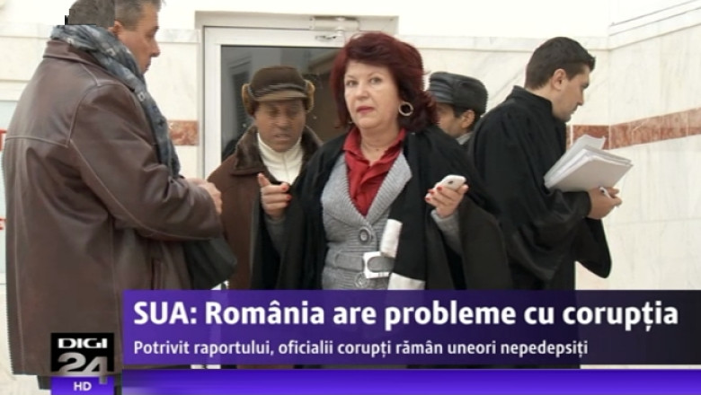 SUA: Romania are probleme cu coruptia. Oficialii vinovati raman uneori nepedepsiti Imagine