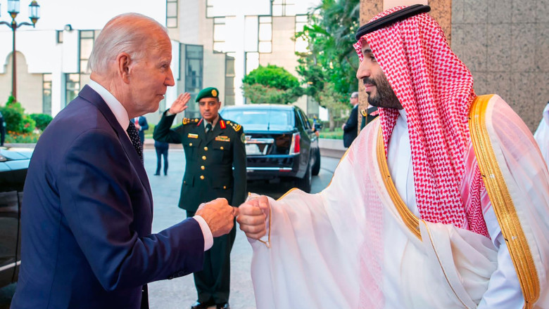 SUA se asteapta la majorarea productiei de petrol in urma vizitei lui Biden in Arabia Saudita (oficial Departamentul de Stat) Imagine