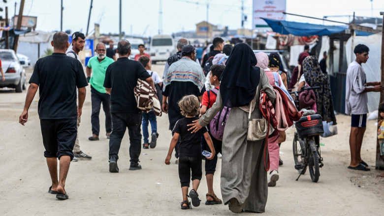 SUA vor sa relocheze definitiv in Libia un milion de palestinieni din Fasia Gaza (NBC News) Imagine