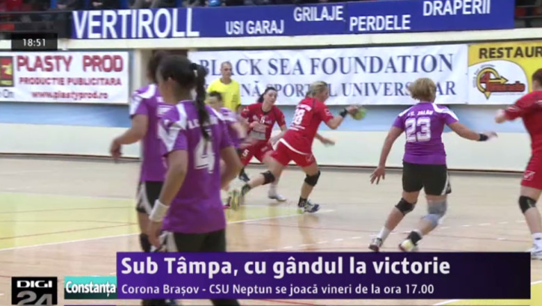 Sub Tampa, cu gandul la victorie. Corona Brasov - CSU Neptun se joaca vineri de la ora 17.00  Imagine