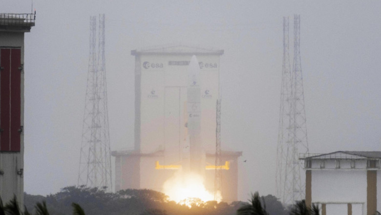 Succes pentru racheta Ariane 6. Noul lansator spatial european a plasat pe orbita un satelit militar, in primul sau zbor comercial Imagine
