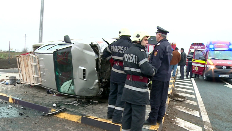 SUCEAVA. Grav accident de circulatie pe Drumul European 85 Imagine