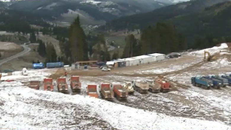 SUCEAVA. O groapa de gunoi de peste patru hectare, construita pe varf de munte Imagine