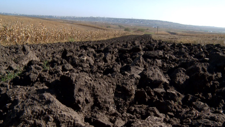 SUCEAVA. Seceta compromite culturile. Din cauza ca nu a plouat de luni de zile, fermierii nu pot ara pamantul Imagine