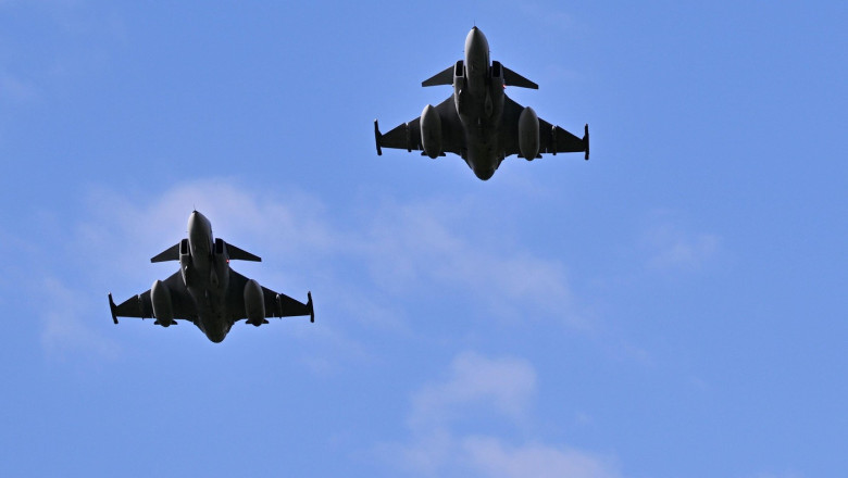 Suedia va anunta ca doneaza Ucrainei mai multe avioane de lupta JAS 39 C/D Gripen