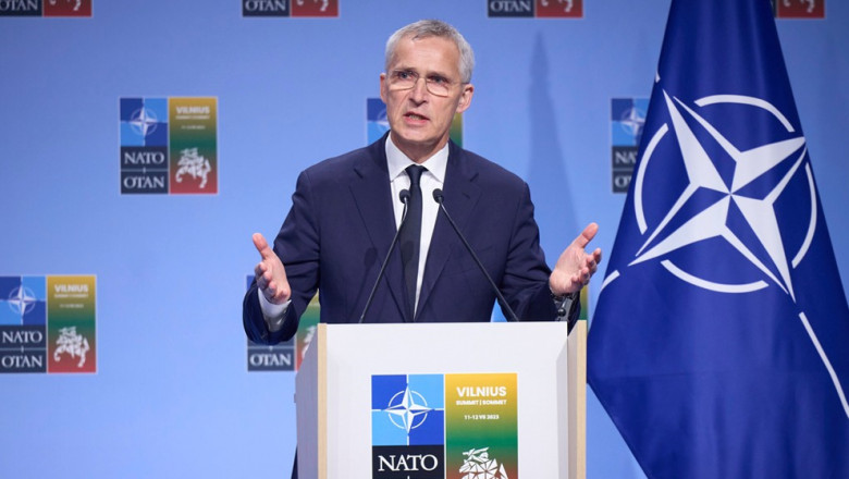 Summitul de la Vilnius s-a incheiat. Stoltenberg: Aliatii au adoptat cele mai solide planuri de aparare de la Razboiul Rece incoace Imagine