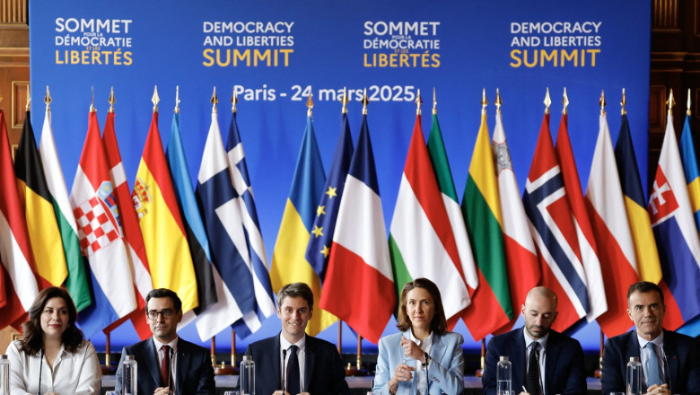 „Summitul pentru Democratie si Libertati” de la Paris: Centristii si liberalii europeni cer confiscarea activelor din UE ale Rusiei Imagine