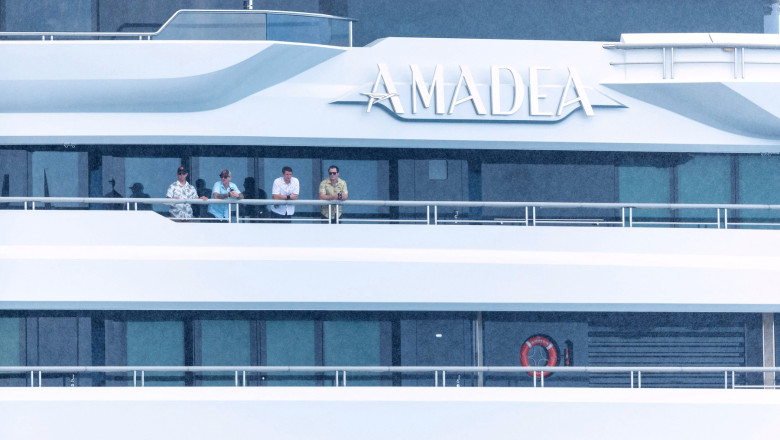 Super-iahtul de 300 de milioane de dolari al oligarhului Suleiman Kerimov a ajuns in SUA Imagine