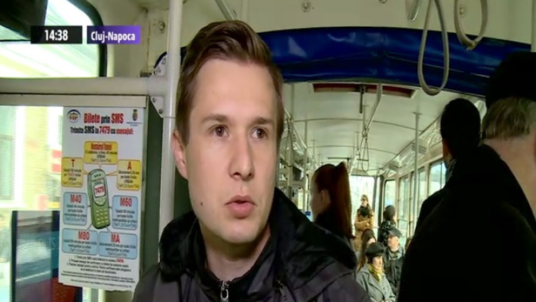 Surpriza pentru cei care calatoresc cu tramvaiul saptamana aceasta: vor putea viziona filme si documentare germane Imagine