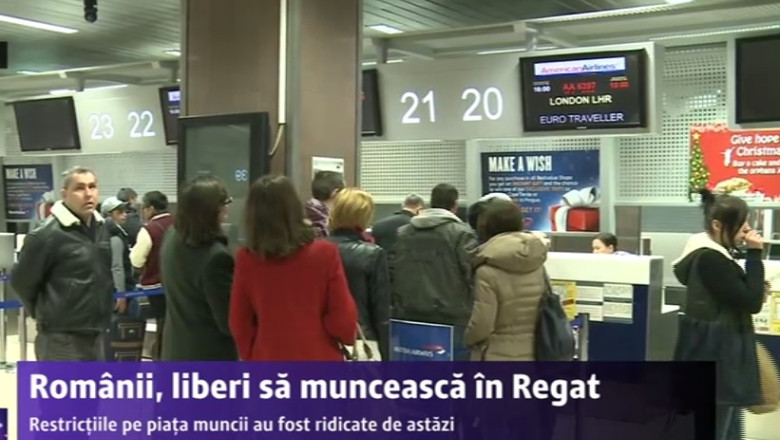 SURPRIZA. Romanii nu au dat navala in Marea Britanie in prima zi dupa ridicarea restrictiilor Imagine