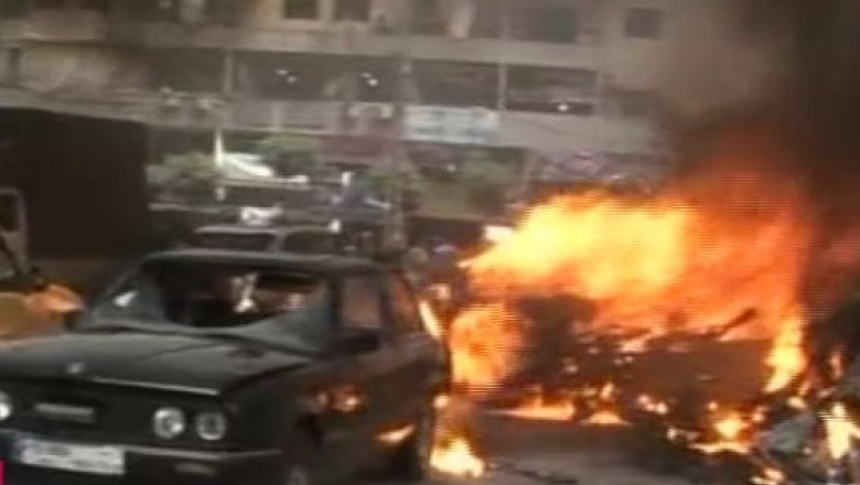 Surse din cadrul serviciilor de securitate: Explozie in sudul orasului Beirut, cauza necunoscuta Imagine