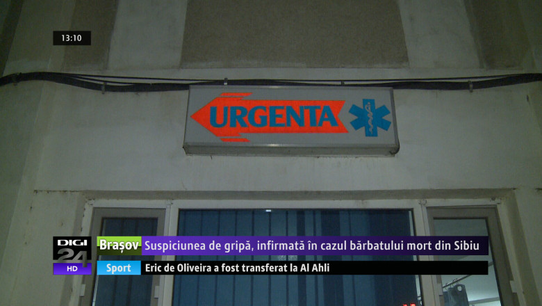 Suspiciunea de gripa, infirmata in cazul barbatului mort din Sibiu Imagine