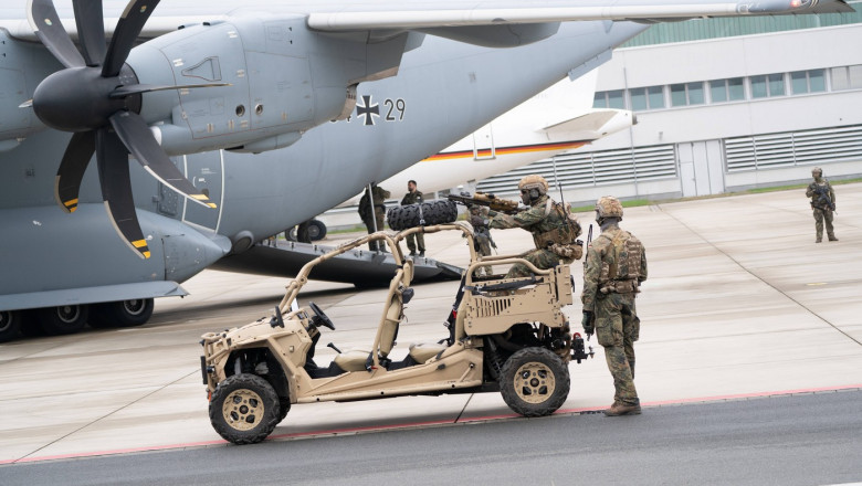 Suspiciuni de sabotaj la o baza militara germana de langa Koln Imagine