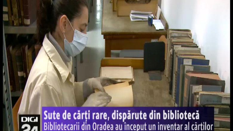 Sute de carti rare au disparut din Biblioteca Judeteana din Oradea Imagine